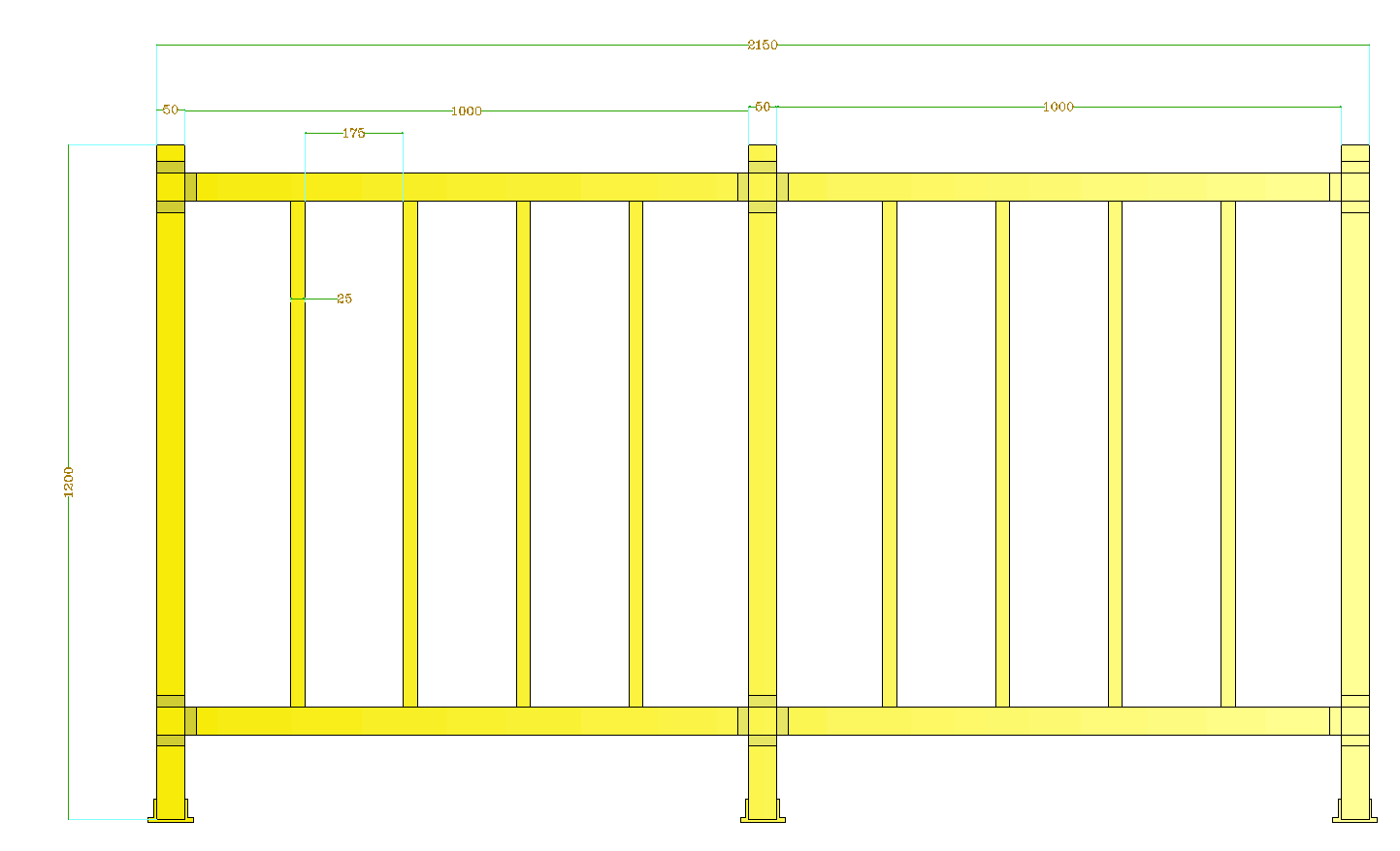 福建玻璃鋼護欄圖片-圖紙